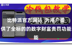 比特派官方网站 为用户提供了全标的的数字财富责罚功能